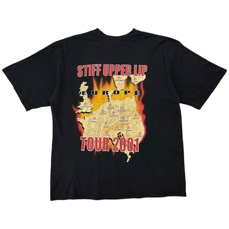 Vintage 2001 AC/DC ‘Stiff Upper Lip’ Europe Tour Tee - XL