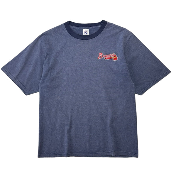 Vintage Atlanta Braves Embroidered Tee - L