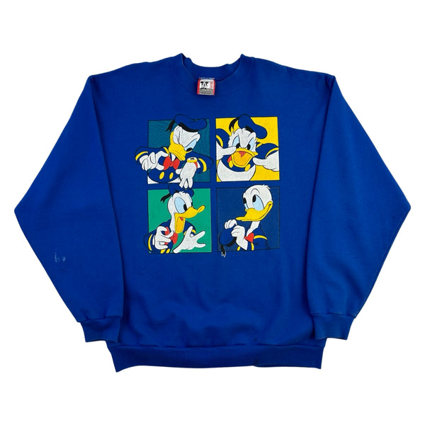 Vintage Donald Duck Disney Crew Neck - L