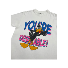 Load image into Gallery viewer, Daffy Duck You&#39;re Despicable! 1990 Tee - M

