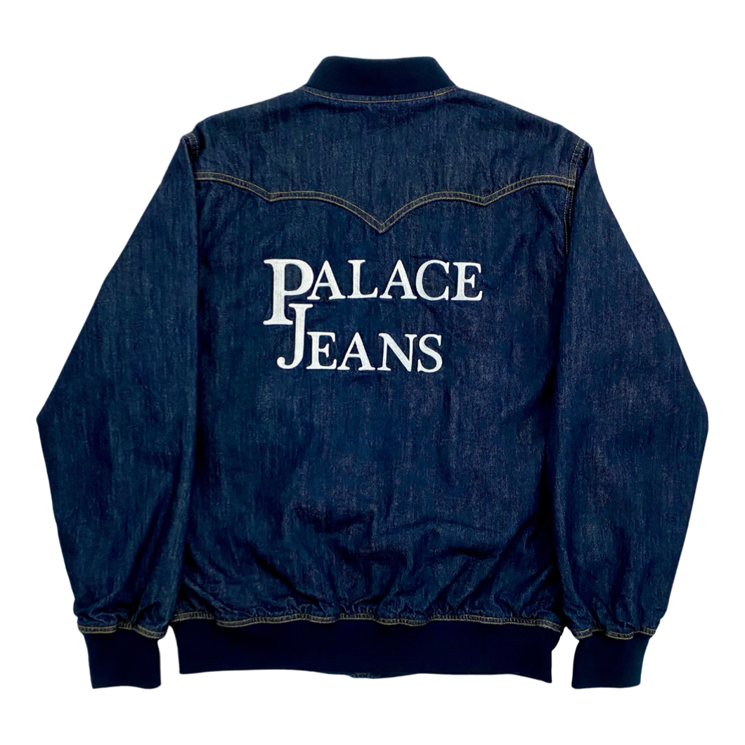 Palace Jeans Denim Bomber Jacket - M
