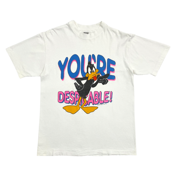 Daffy Duck You're Despicable! 1990 Tee - M
