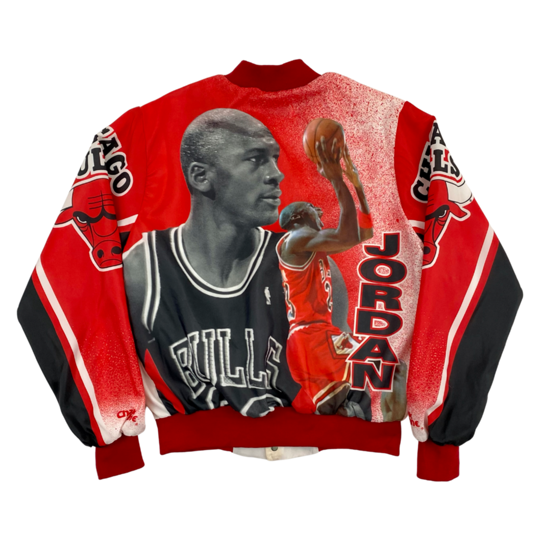 Chicago Bulls Michael Jordan Bomber Jacket - M
