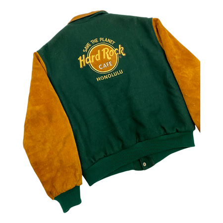 Hard Rock Cafe Honolulu Varsity Jacket - XL