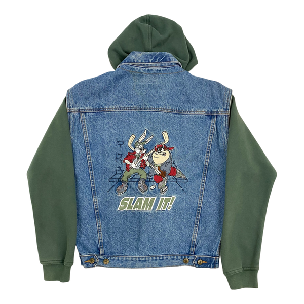 Vintage looney tunes denim 2025 jacket