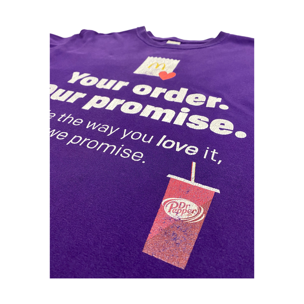 McDonalds Your Order. Our Promise. Tee - L
