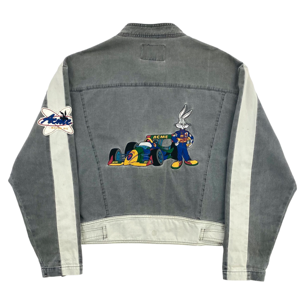 Looney Tunes Denim Racing Jacket - XL