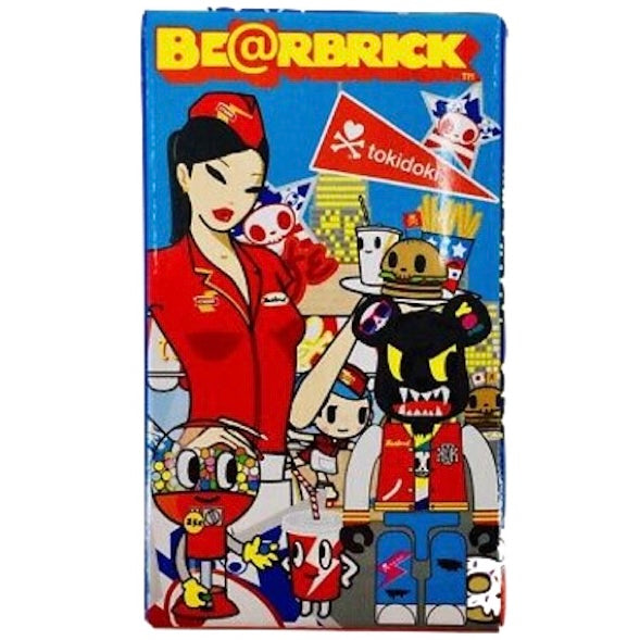 Bearbrick Tokidoki Wolf 400% Multi – IRREPLACEABLE STORE