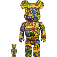 Load image into Gallery viewer, Bearbrick Keith Haring #5 100% &amp; 400% Set
