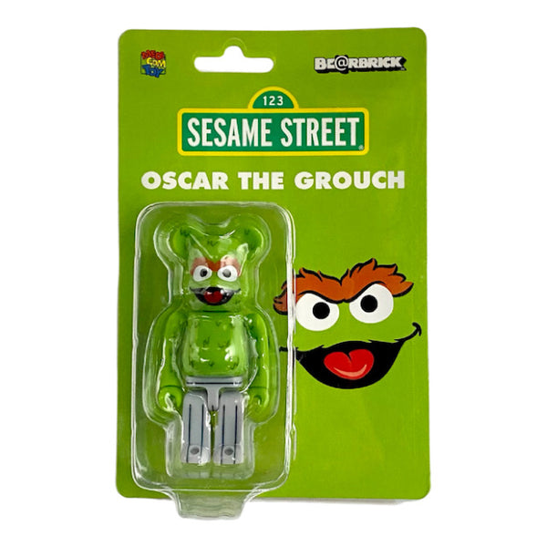 Bearbrick Oscar The Grouch 100% Green