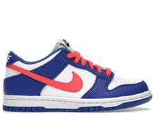 Load image into Gallery viewer, Nike Dunk Low &#39;Bright Crimson Game Royal&#39; GS
