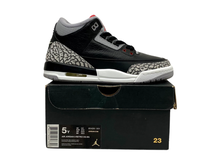 Load image into Gallery viewer, Air Jordan 3 Retro &#39;Black Cement&#39; GS (Pre-Loved)
