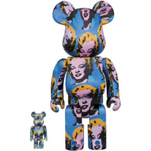 Load image into Gallery viewer, Bearbrick x Andy Warhol x Marilyn Monroe 100% &amp; 400% Set
