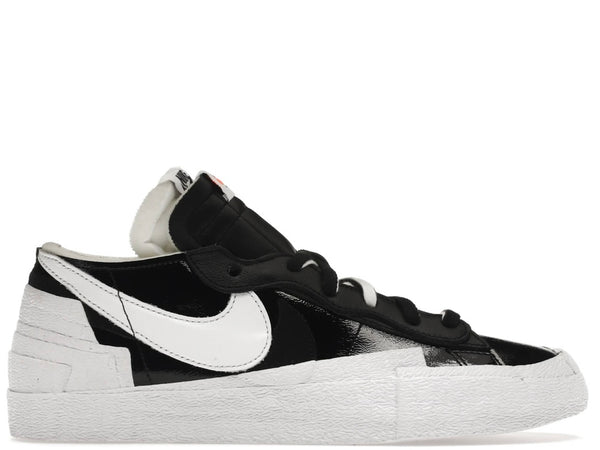 Nike Blazer Low x sacai 'Black Patent Leather'